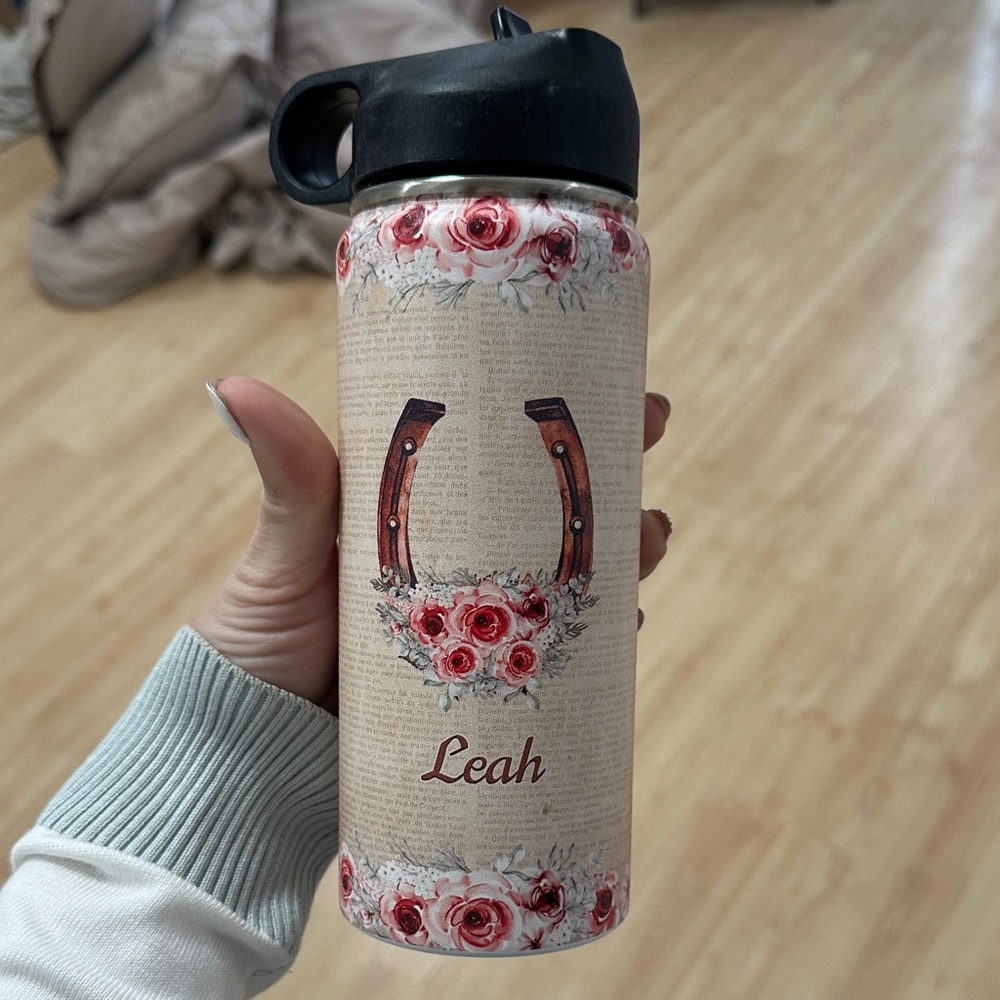 Name personalized water bottle